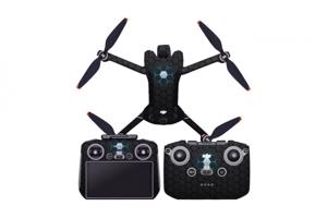 Černý polep na celý dron DJI Mini 4 Pro + RC 2 1DJ5355