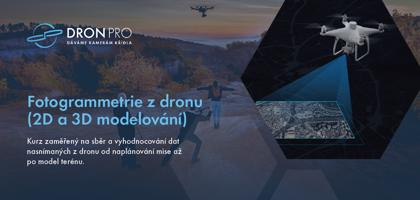 Dárkový poukaz na školení Fotogrammetrie z dronu (2D a 3D modelování)