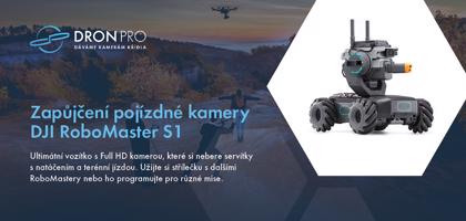 Dárkový poukaz na zapůjčení pojízdné kamery DJI RoboMaster S1