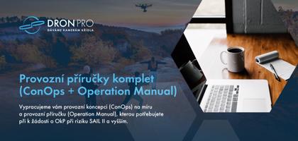 Dárkový poukaz – Provozní příručky komplet (ConOps + Operation Manual)